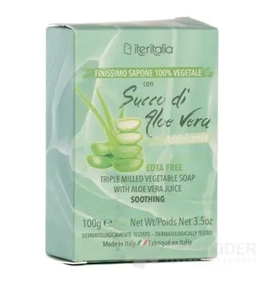 Iteritalia Rastlinné mydlo so šťavou z Aloe Vera