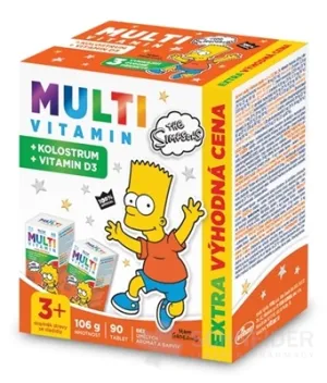 Revital MULTIVITAMÍN + KOLOSTRUM The Simpsons