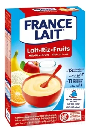 FRANCE LAIT Ryžová kaša mliečna ovocná