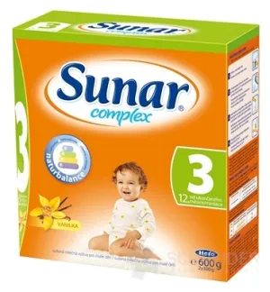 Sunar complex 3 vanilka, 600g