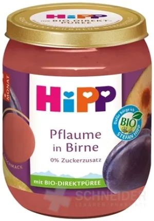 HiPP Príkrm BIO Hrušky a slivky