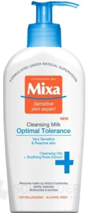 Mixa Optimal Tolerance Cleansing Milk