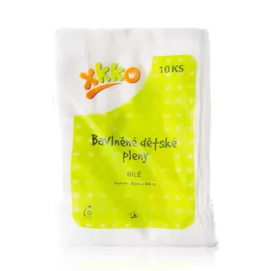 Kikko Detske plienky z bavlny 80cmx80cm 10 ks