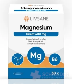 LIVSANE Magnézium Direct 400 mg
