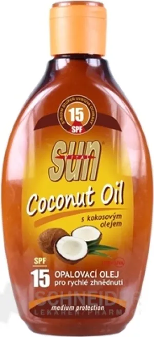 SUN COCONUT OIL opaľovací OLEJ SPF 15