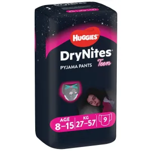 HUGGIES DRY NITES LARGE PRE DIEVČATÁ (8-15 rokov)