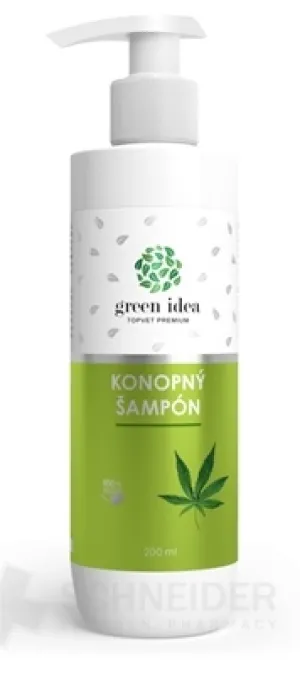 TOPVET green idea KONOPNÝ ŠAMPÓN