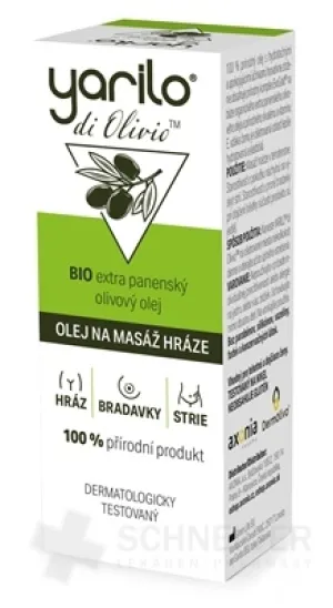 YARILO di Olivio OLEJ NA MASÁŽ HRÁDZE