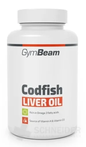 GymBeam Codfish liver oil