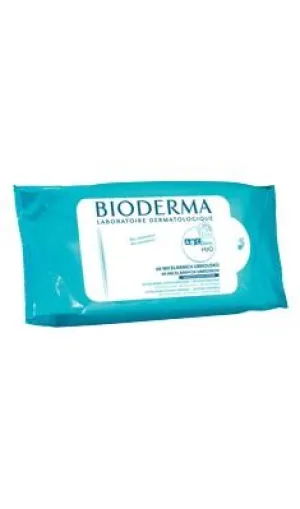 Bioderma ABCDerm H2O čistiace obrúsky 60ks