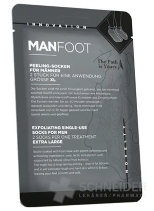ManFoot EXFOLIAČNÉ PONOŽKY pre mužov XL