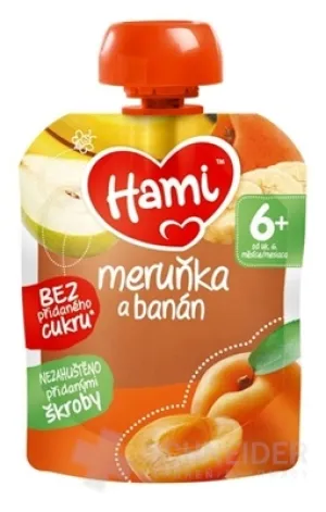 Hami ovocná kapsička Marhuľa a banán