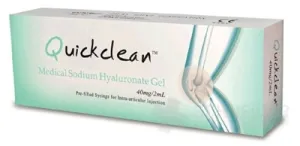 Quickclean 40 mg/2 ml gél s hyaluronátom sodným
