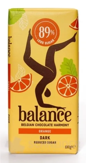 BALANCE HORKÁ ČOKOLÁDA S POMARANČOM