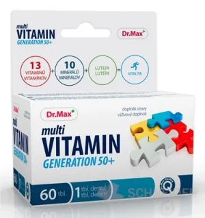 Dr.Max MultiVITAMIN GENERATION 50+ (inov. 2018)