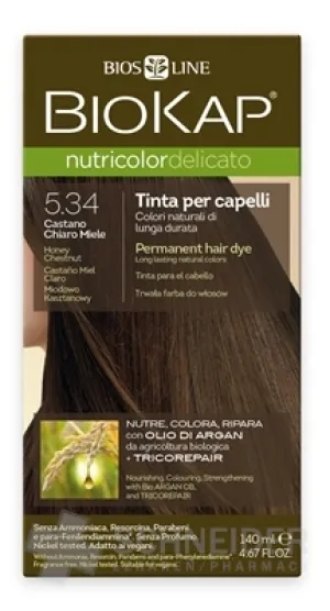 BIOKAP nutricolor delicato Farba na vlasy 5.34