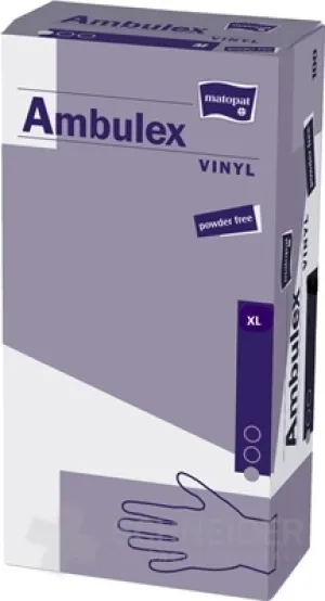 Ambulex rukavice VINYLOVÉ