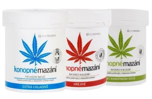 Konopné mazanie extra chladivé + Konopné mazanie hrejivé + Konopné mazanie