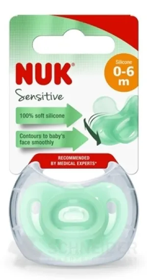 NUK cumlík SENSITIVE (0-6m) BOX