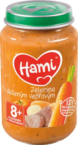 Hami príkrm Zelenina s duseným bravčovým