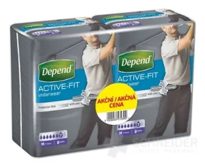 DEPEND ACTIVE-FIT M pre mužov DUOPACK