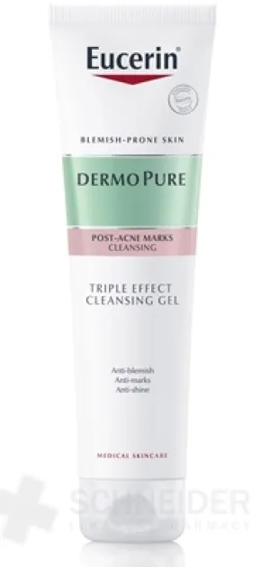 Eucerin DERMOPURE Exfoliačný čistiaci gél