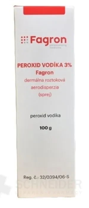 PEROXID VODÍKA 3% Fagron (TMD)