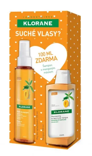 Klorane Mango olej + Mango šampón