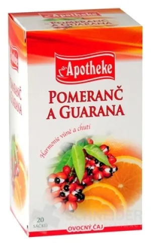APOTHEKE PREMIER SELECTION ČAJ POMARANČ A GUARANA