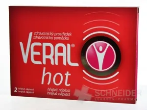 VERAL HOT hrejivá náplasť