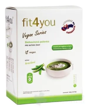 Fit4You Vegan Bielkovinová polievka Hrachová