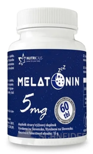 NUTRICIUS Melatonín 5 mg