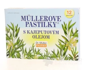 MÜLLEROVE PASTILKY S KAJEPUTOVÝM OLEJOM