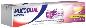 Mucodual pastilky 18 pastiliek