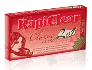 RapiClear Tehotenský test Classic extra 2v1