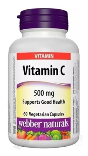 Webber Naturals Vitamín C 500 mg