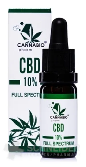 CANNABIOpharm CBD 10% FULL SPECTRUM