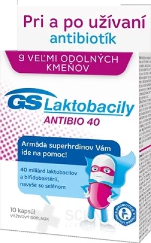 GS Laktobacily ANTIBIO 40