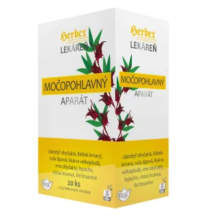 HERBEX Lekáreň MOČOPOHLAVNÝ aparát
