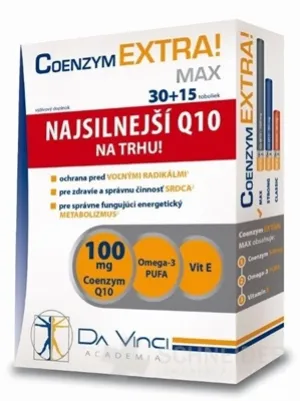 COENZYM EXTRA MAX 100MG - DA VINCI