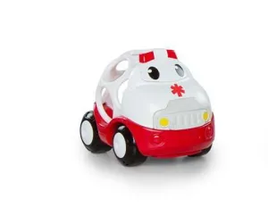 Hračka autíčko sanitka Bruno Oball Go Grippers 6m+