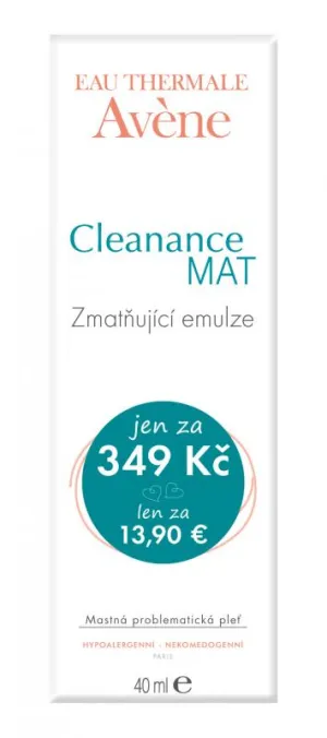 Avene Cleanance MAT zmatňujúca emulzia 40ml