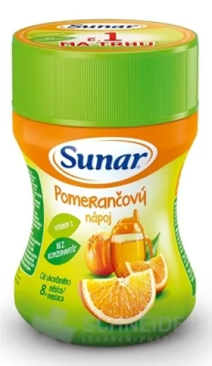 Sunar Rozpustný nápoj Pomarančový