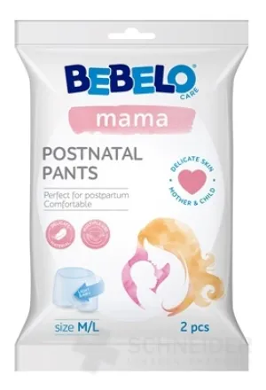 BEBELO mama POSTNATAL PANTS M/L