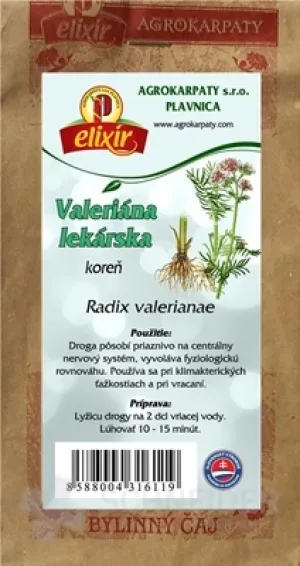 AGROKARPATY VALERIÁNA LEKÁRSKA koreň