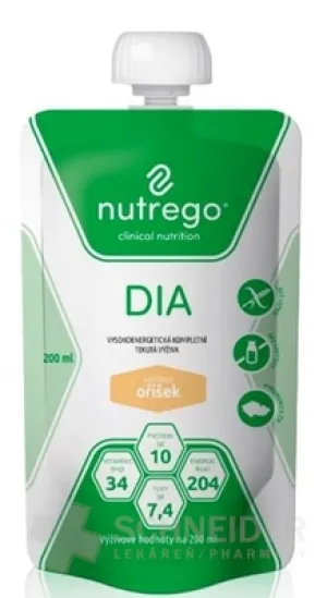 Nutrego DIA s príchuťou oriešok