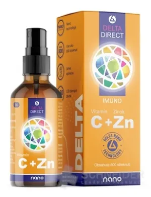DELTA DIRECT Vitamín C + Zn