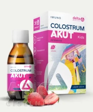 DELTA COLOSTRUM® KIDS sirup Jahoda 125 ml