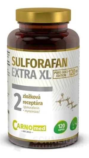 CarnoMed Sulforafan EXTRA XL Pure Gold Edition