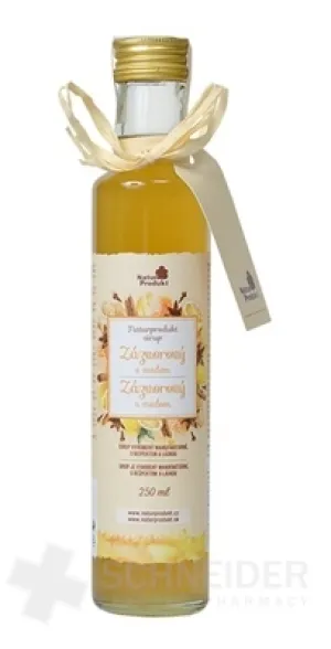 NaturProdukt Sirup Zázvorový s medom